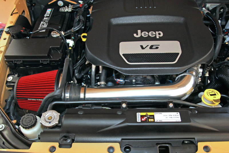 Jeep Wrangler Performance Air Intake - Spectre - `12-`18
