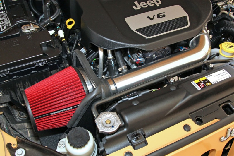 Jeep Wrangler Performance Air Intake - Spectre - `12-`18