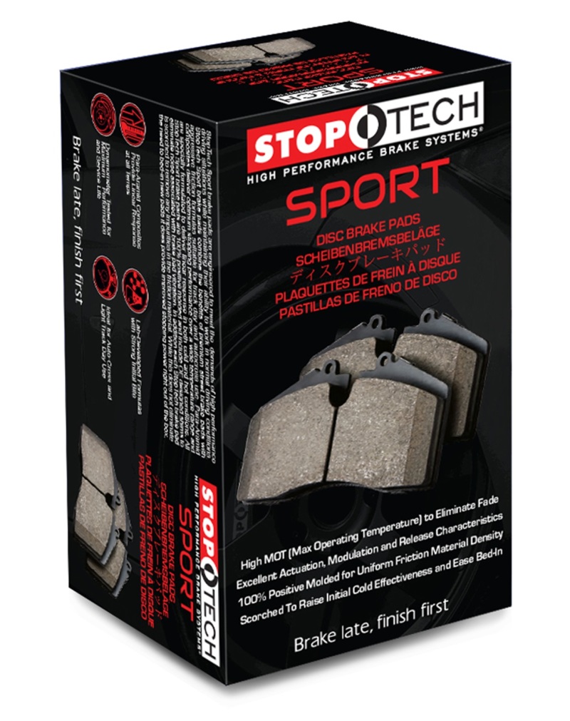 Jeep J8 Brake Pads - Rear - Stoptech - Sport - `08-`11