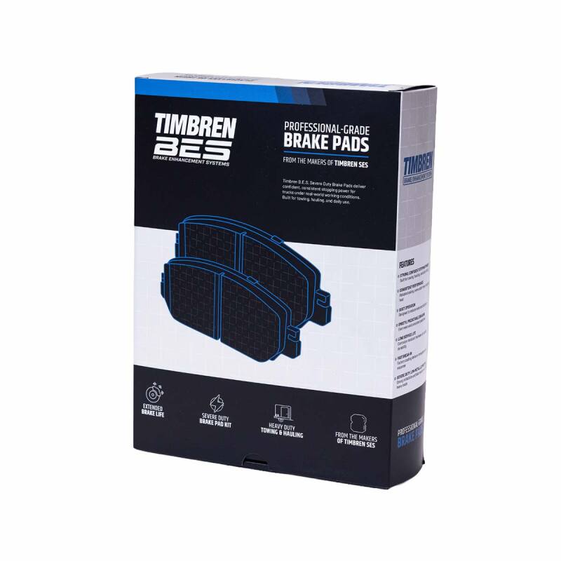 Jeep Grand Wagoneer Brake Pads - Rear - Timbren - BES OnyxBite™ Severe Duty Semi-Metallic - `22-`25