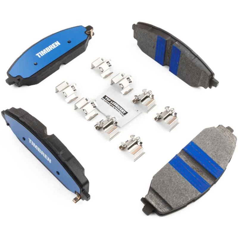 Jeep Grand Wagoneer Brake Pads - Front - Timbren - BES OnyxBite™ Severe Duty - `22-`25