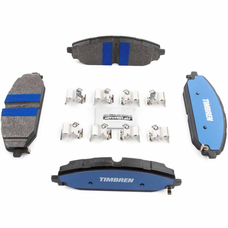 Jeep Grand Wagoneer Brake Pads - Front - Timbren - BES OnyxBite™ Severe Duty - `22-`25