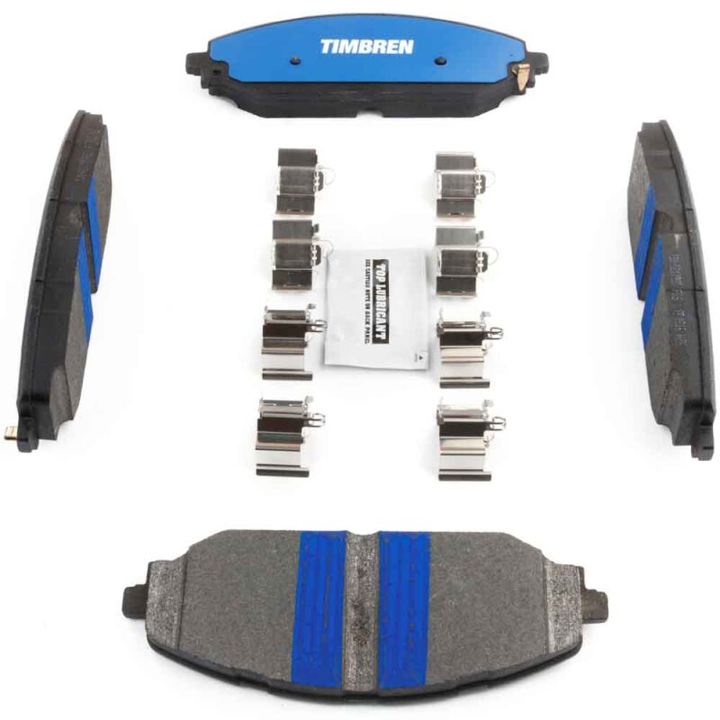 Jeep Grand Wagoneer Brake Pads - Front - Timbren - BES OnyxBite™ Severe Duty - `22-`25