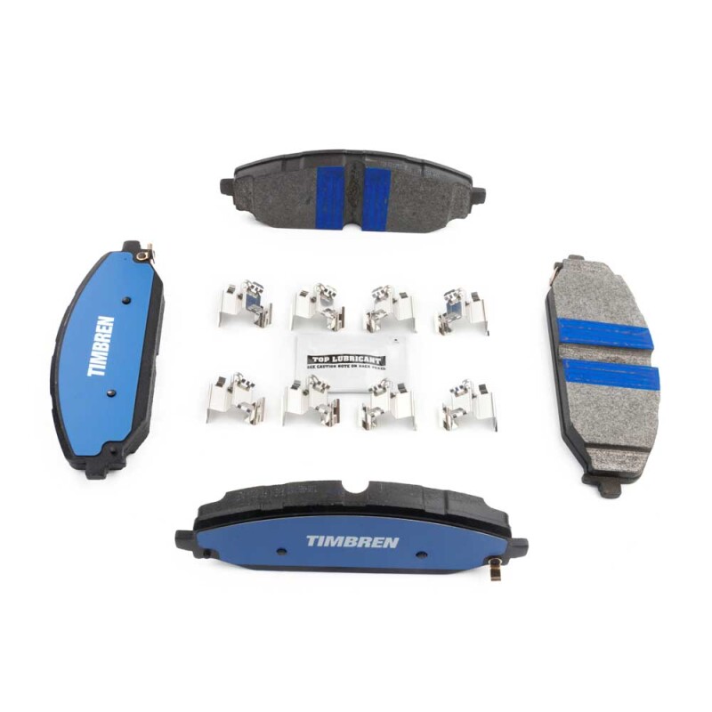 Jeep Grand Wagoneer Brake Pads - Front - Timbren - BES OnyxBite™ Severe Duty - `22-`25