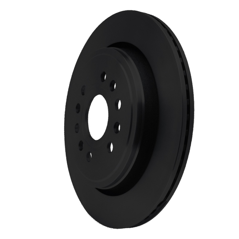 Jeep Grand Wagoneer Brake Rotor (1) - Rear - Timbren - BES Severe-Duty with OnyxBond Coating - Matte Black - `22-`25