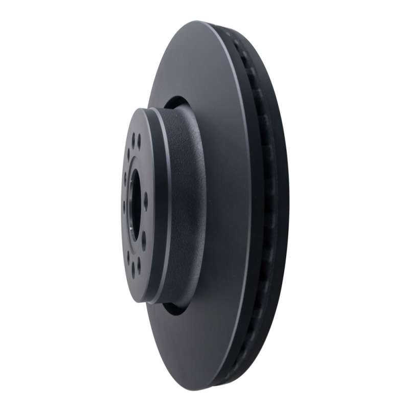 Jeep Grand Wagoneer Brake Rotor (1) - Front - Timbren - BES Severe-Duty with OnyxBond™ Coating - Matte Black - `22-`25