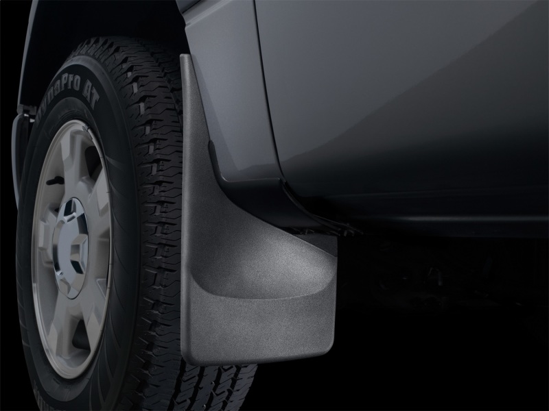 Jeep Patriot Mud Flaps - WeatherTech - No-Drill DigitalFit - Black - `11-`27