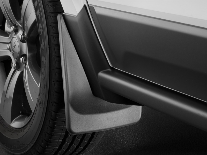 Jeep Patriot Mud Flaps - WeatherTech - No-Drill DigitalFit - Black - `11-`27