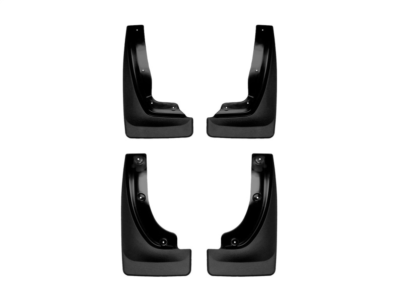Jeep Grand Cherokee L Mudflaps - WeatherTech - No-Drill DigitalFit - Black - `21-`27