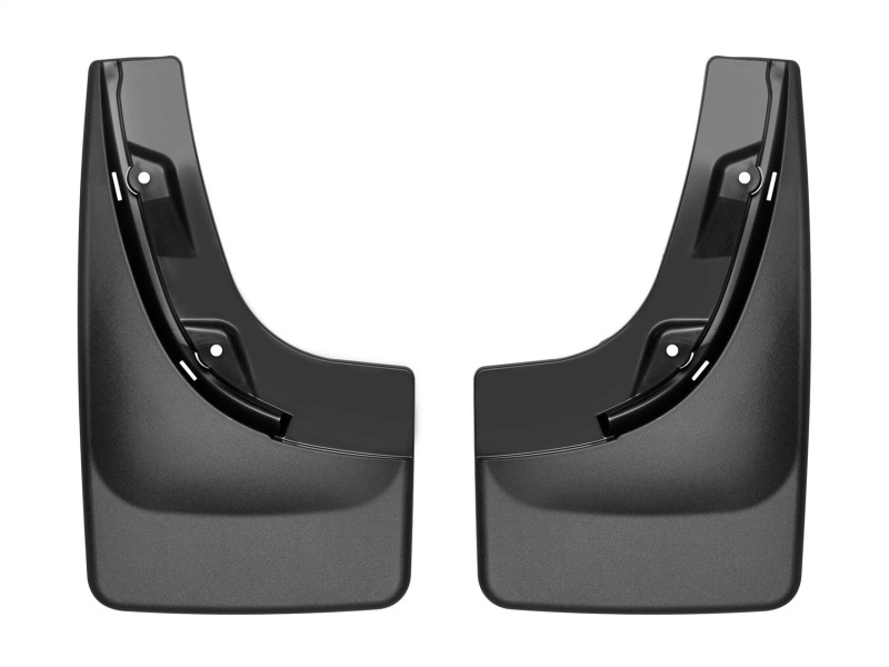 Jeep Compass Mud Flaps - Rear - WeatherTech - No-Drill DigitalFit - Black - `18-`27