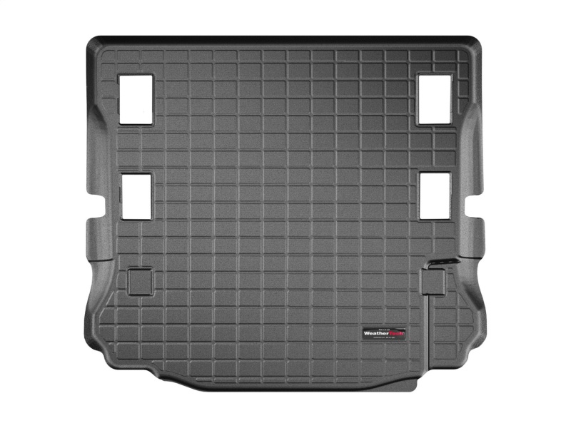 Jeep Wrangler Cargo Liner - WeatherTech - Raised Lip - Black - `07-`14