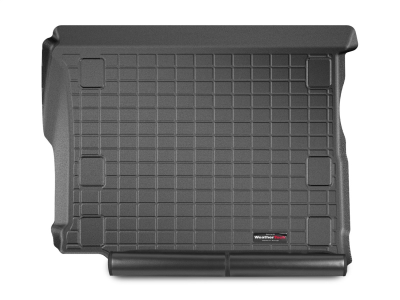 Jeep Wrangler Unlimited Cargo Liner w/ Bumper Protector - Behind 2nd Row Seating - WeatherTech - Black - `18-`27