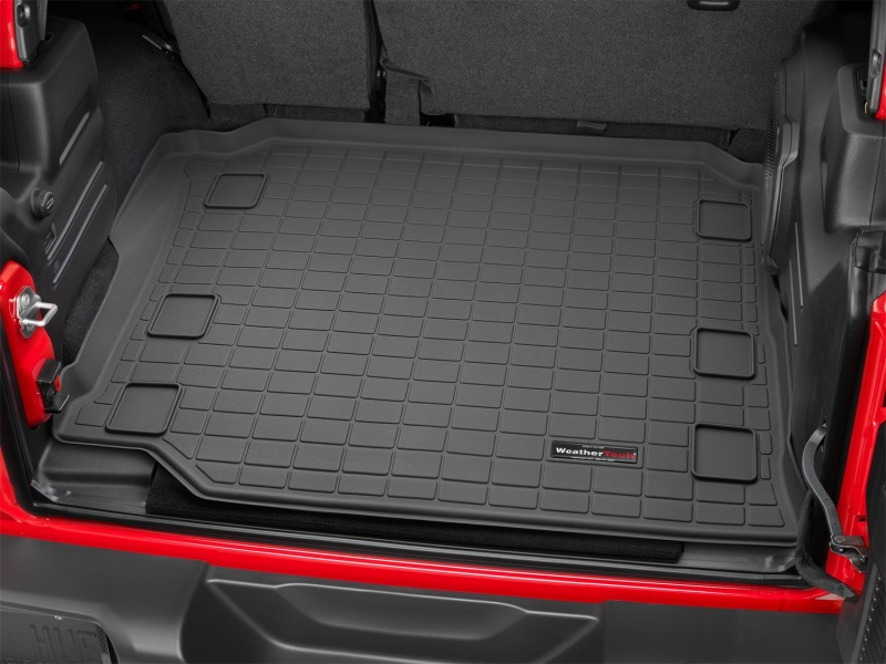 Jeep Wrangler Unlimited JL Cargo Liner - Behind 2nd Row Seating - WeatherTech - WeatherTech - Black - `18-`27