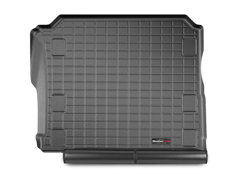 Jeep Wrangler Unlimited Cargo Liner - Behind 2nd Row Seating - WeatherTech - w/Bumper Protector - Black - `18-`27