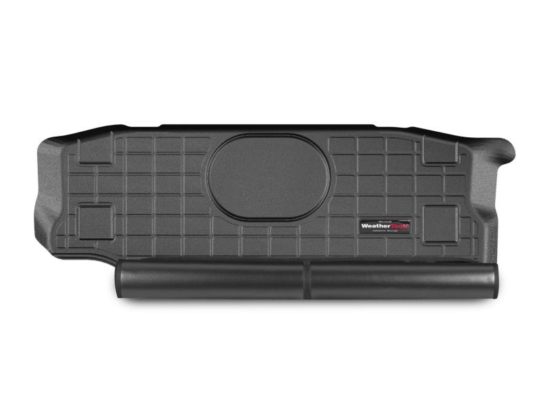 Jeep Wrangler Cargo Liner - Behind 2nd Row Seating - WeatherTech - w/Bumper Protector - Black - `18-`27