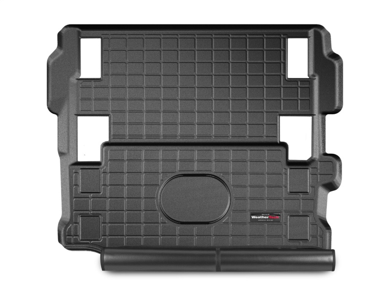 Jeep Wrangler Cargo Liner - Behind 1st Row Seating - WeatherTech - w/ Bumper Protector - Black - `18-`27