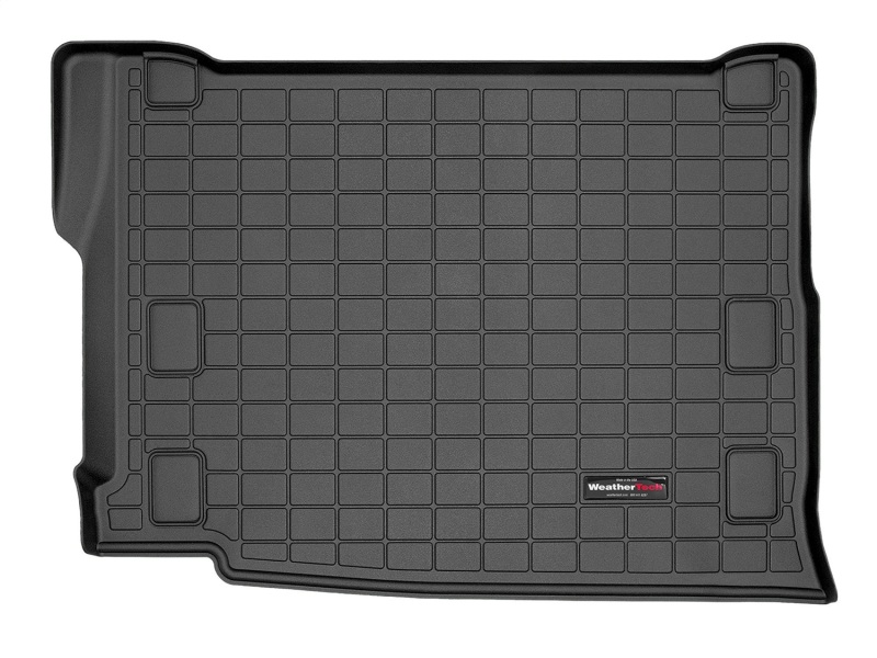 Jeep Wrangler Cargo Liner - Behind 2nd Row Seating - WeatherTech - Raised Lip - Black - `21-`27