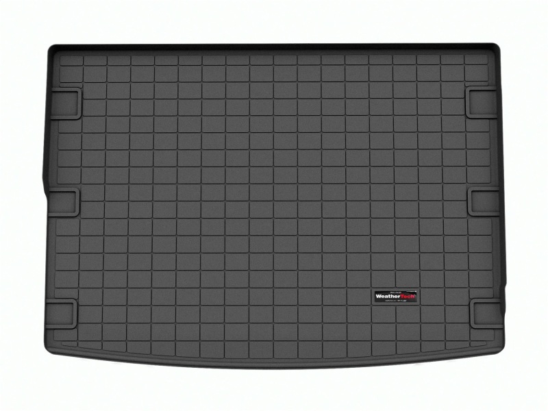 Jeep Wagoneer L Cargo Liner - WeatherTech - Raised Lip, Textured Finish - Black - `23-`27