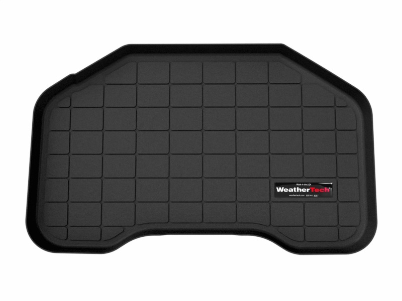 Jeep Wagoneer S Cargo Liner - Front Cargo Compartment - WeatherTech - Raised Lip - Black - `24-`25