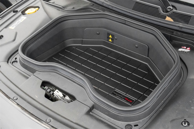 Jeep Wagoneer S Cargo Liner - Front Cargo Compartment - WeatherTech - Raised Lip - Black - `24-`25