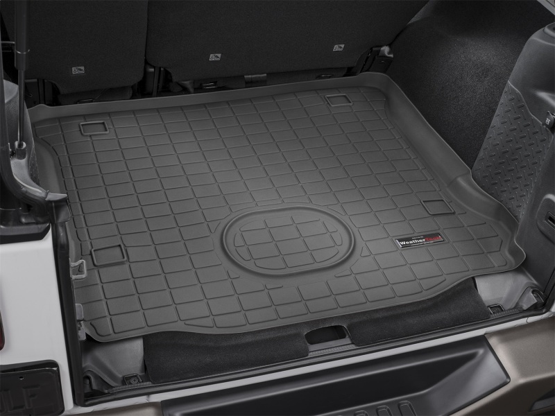 Jeep Wrangler Unlimited Cargo Liner - WeatherTech - Black - `15-`27