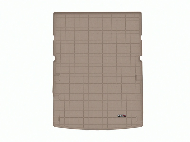 Jeep Grand Cherokee Cargo Liner - WeatherTech - Raised Lip, Textured Finish - Tan - `23-`27