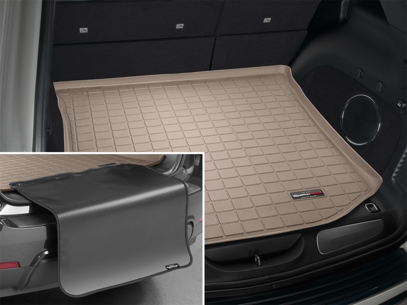 Jeep Grand Cherokee Cargo Liner with Bumper Protector - WeatherTech - Tan - `11-`27
