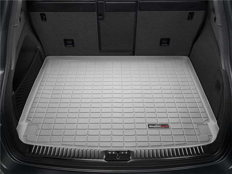 Jeep Grand Cherokee Cargo Liner - Behind 2nd Row Seating - WeatherTech - Raised Lip - Grey - `99-`04