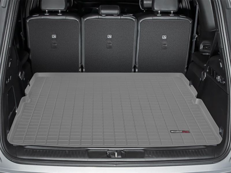 Jeep Grand Wagoneer Cargo Liner - Behind 2nd Row Seating - WeatherTech - Grey - `22-`27