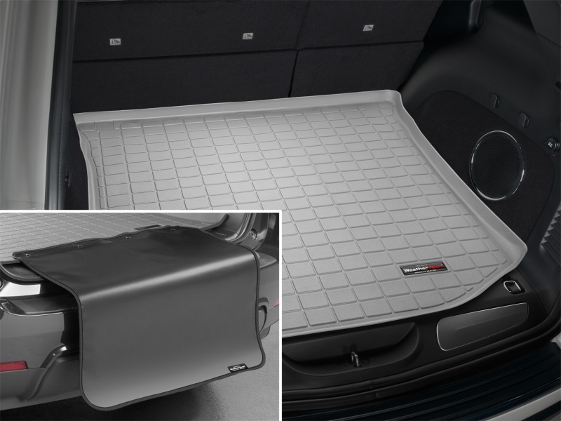 Jeep Grand Cherokee Cargo Liner with Bumper Protector - WeatherTech - Grey - `11-`27