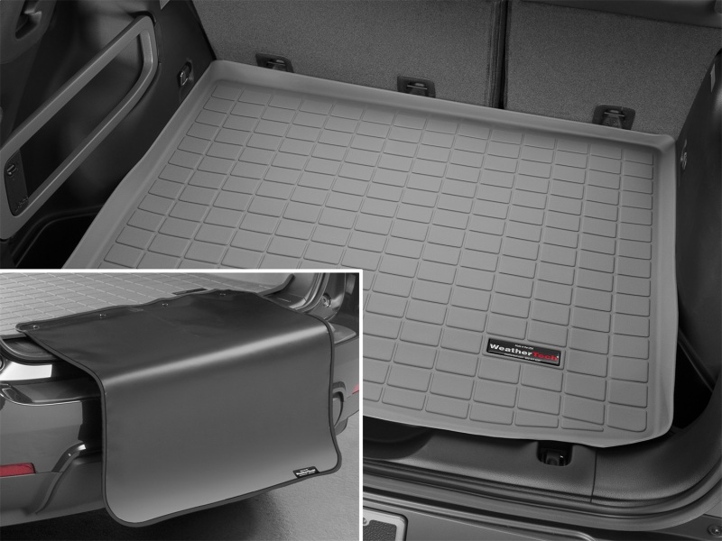Jeep Cherokee Cargo Liner - Rear - WeatherTech - Bumper Protector - Grey - `14-`27