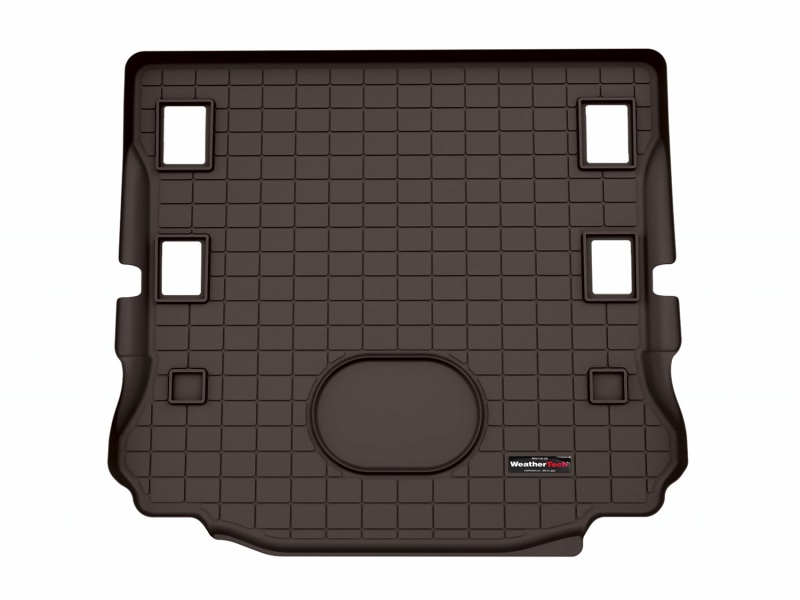 Jeep Wrangler Cargo Liner - Behind 1st Row Seating - WeatherTech - Cocoa - `15-`27