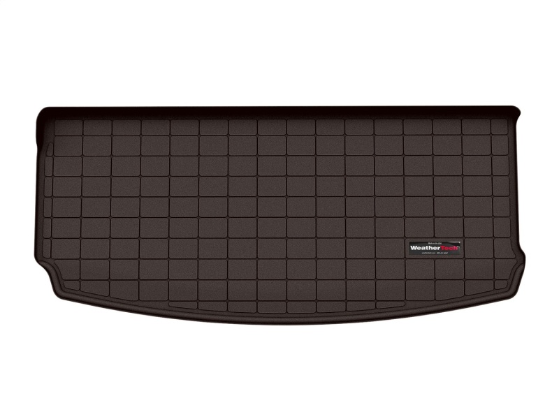 Jeep Grand Cherokee L Cargo Liner - Behind 3rd Row Seating - WeatherTech - Textured Finish with Raised Lip - Cocoa - `21-`27