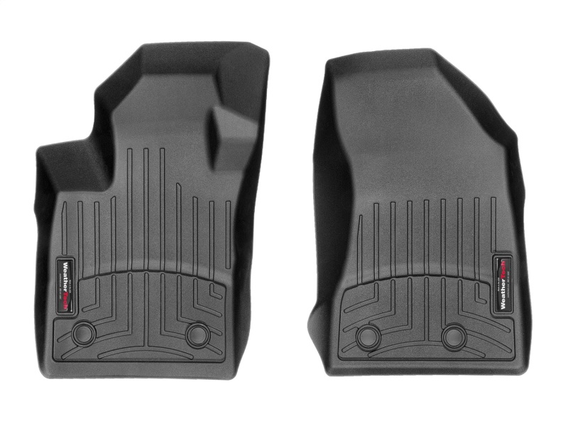 Jeep Compass FloorLiner - Front - WeatherTech - DigitalFit - Black - `17-`27