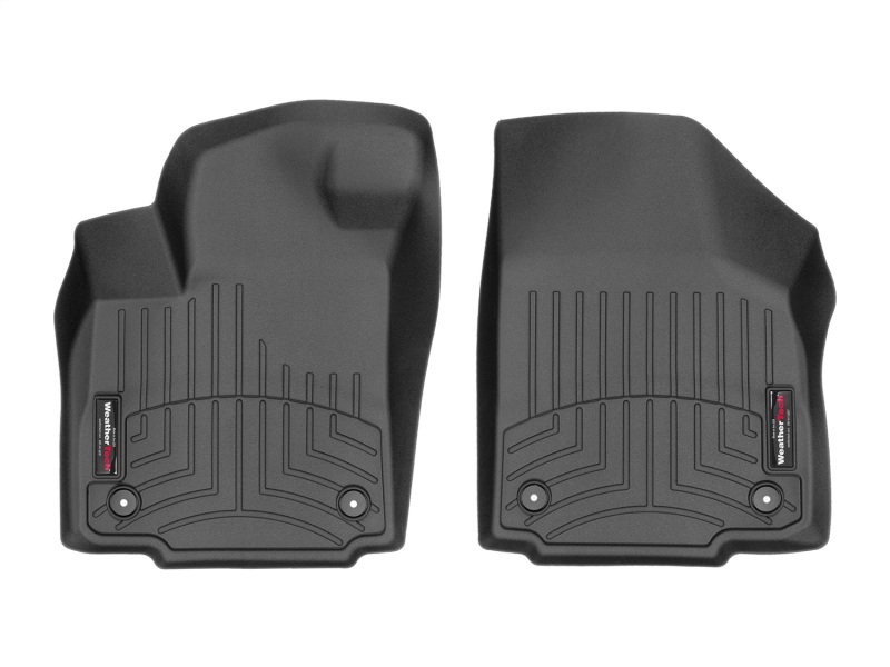 Jeep Compass FloorLiner - Front - WeatherTech - DigitalFit - Black - `17-`27