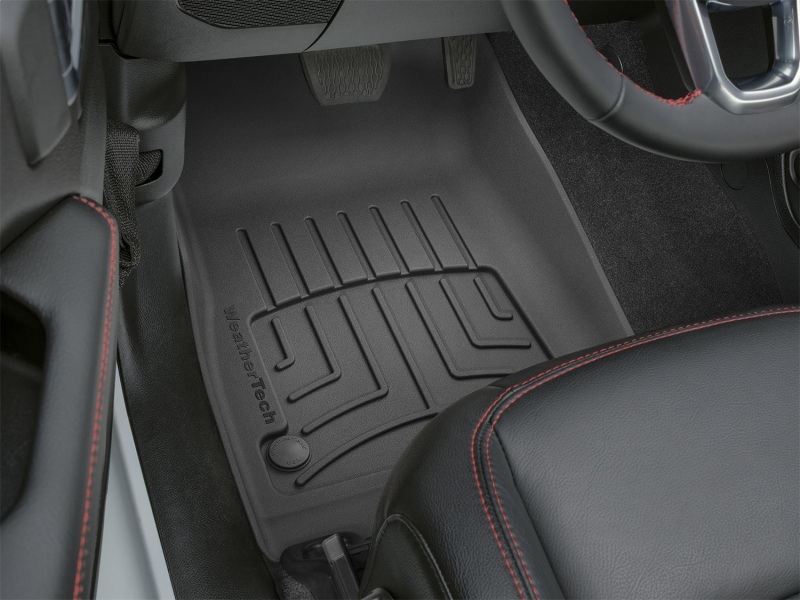 Jeep Gladiator FloorLiner - Front - WeatherTech - HP - Black - `20-`27