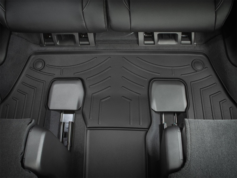 Jeep Grand Cherokee L FloorLiner - Rear - WeatherTech - DigitalFit - Black - `21-`27