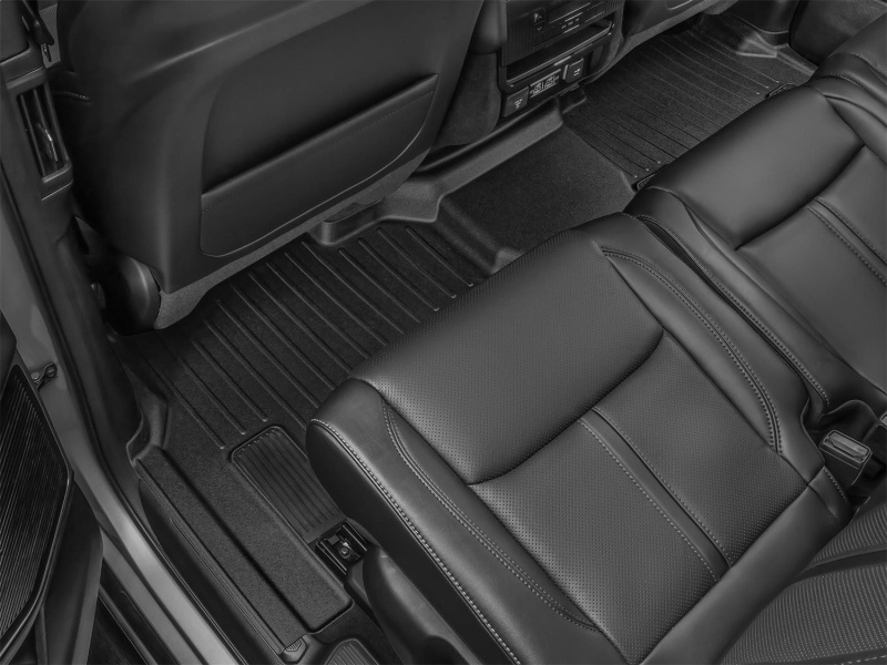 Jeep Grand Wagoneer Floor Mats - Rear - WeatherTech - DigitalFit - Black - `22-`27