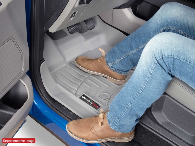 Jeep Wagoneer S FloorLiner - Front - WeatherTech - DigitalFit, HP - Black - `24-`25