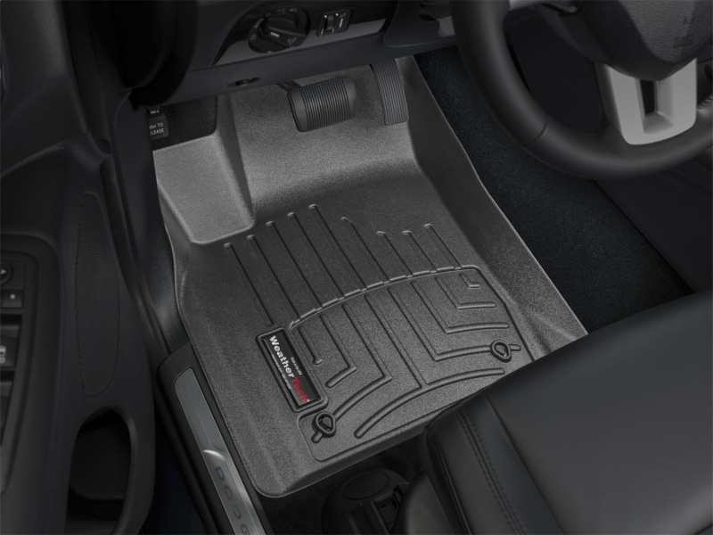 Jeep Grand Cherokee Floor Mat Set - Front - WeatherTech - FloorLiner DigitalFit - Black - `13-`27