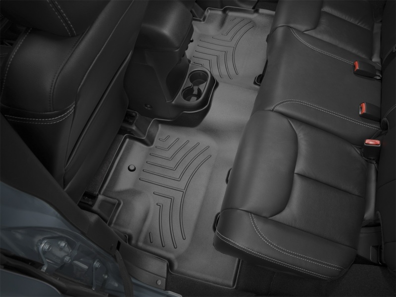 Jeep Wrangler Unlimited FloorLiner - Rear - WeatherTech - DigitalFit - Black - `14-`27