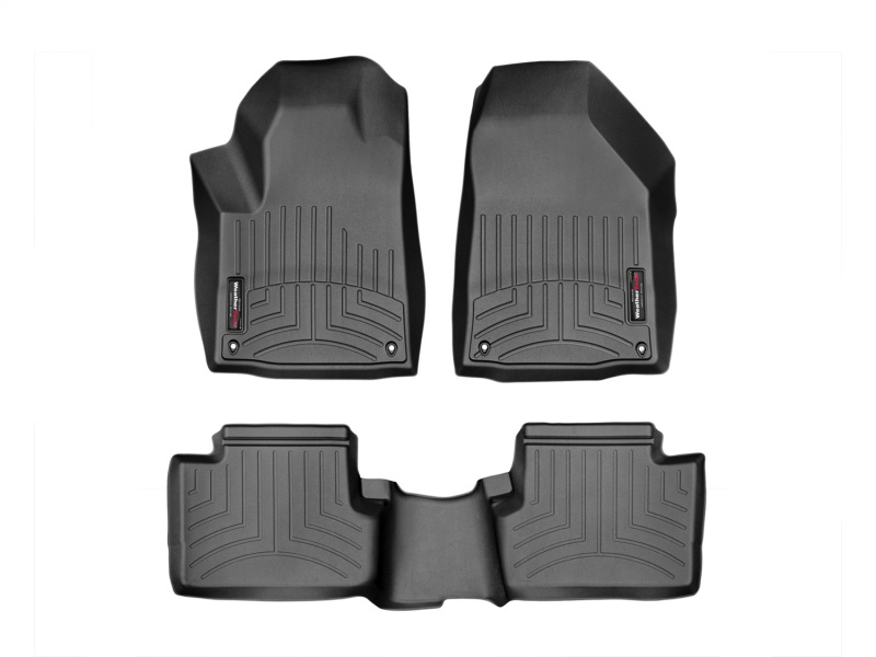 Jeep Cherokee FloorLiner - Rear - WeatherTech - DigitalFit - Black - `15-`27