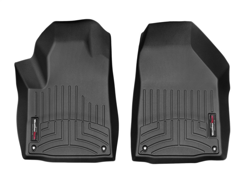 Jeep Cherokee FloorLiner - Front - WeatherTech - DigitalFit - Black - `15-`27