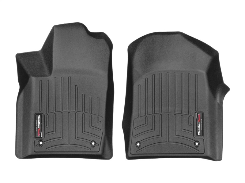Jeep Grand Cherokee FloorLiner - Front - WeatherTech - DigitalFit - Black - `15-`27