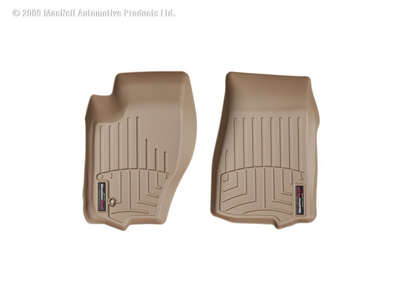 Jeep Grand Cherokee FloorLiner - Front - WeatherTech - DigitalFit - Tan - `05-`10