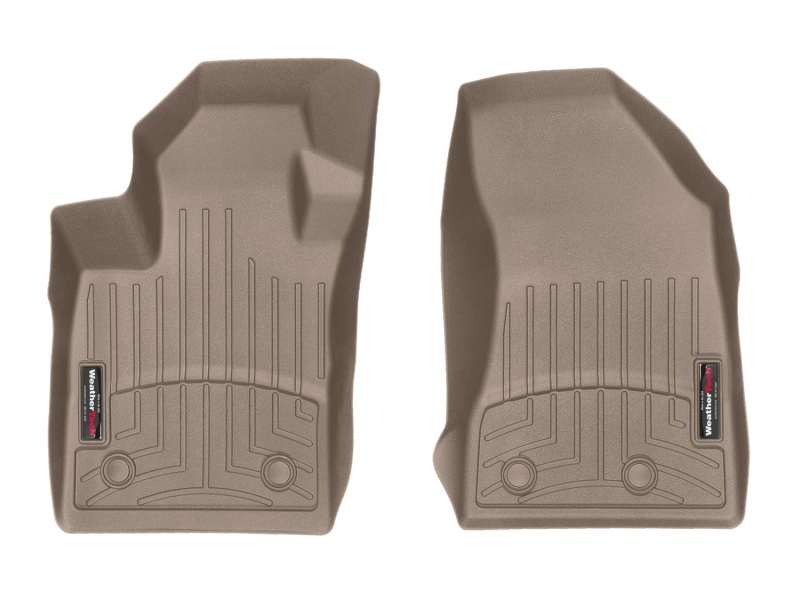 Jeep Compass FloorLiner - Front - WeatherTech - DigitalFit - Tan - `17-`27