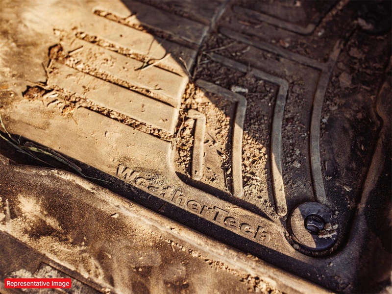 Jeep Wrangler Floor Mat - Rear - WeatherTech - FloorLiner HP - Tan - `19-`27