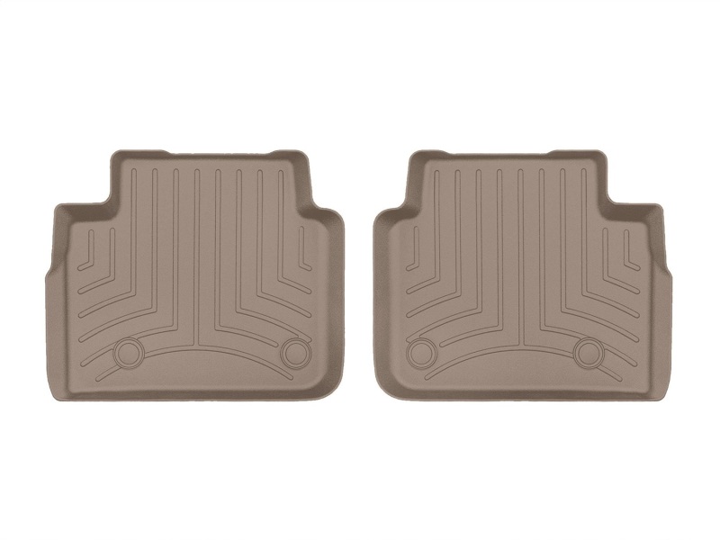Jeep Grand Cherokee L Floor Mat Set - Rear - WeatherTech - DigitalFit - Tan - `21-`27