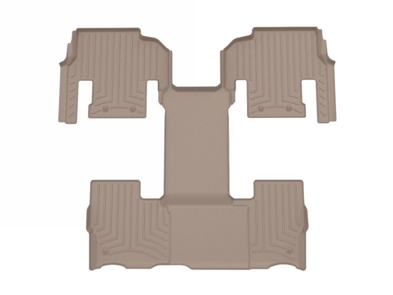 Jeep Wagoneer Floor Mats - Rear - WeatherTech - FloorLiner HP - Black - `23-`24