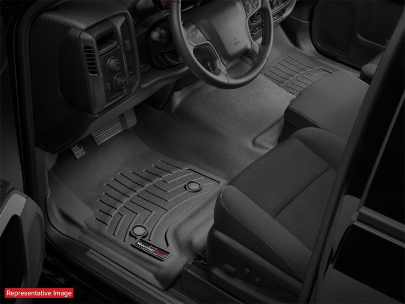 Jeep Cherokee FloorLiner - Front - WeatherTech - DigitalFit - Tan - `97-`01